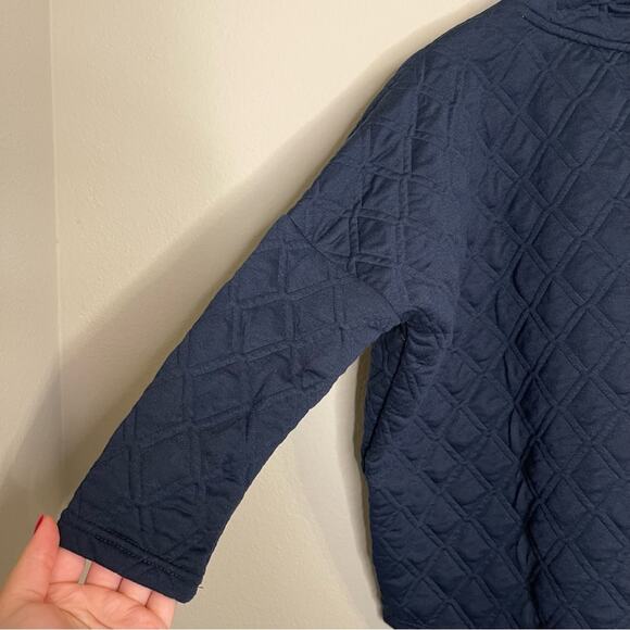 Tuckernuck TNUCK Sport Navy Funnel Ally Swing Sweatshirt XS/S - Picture 9 of 9